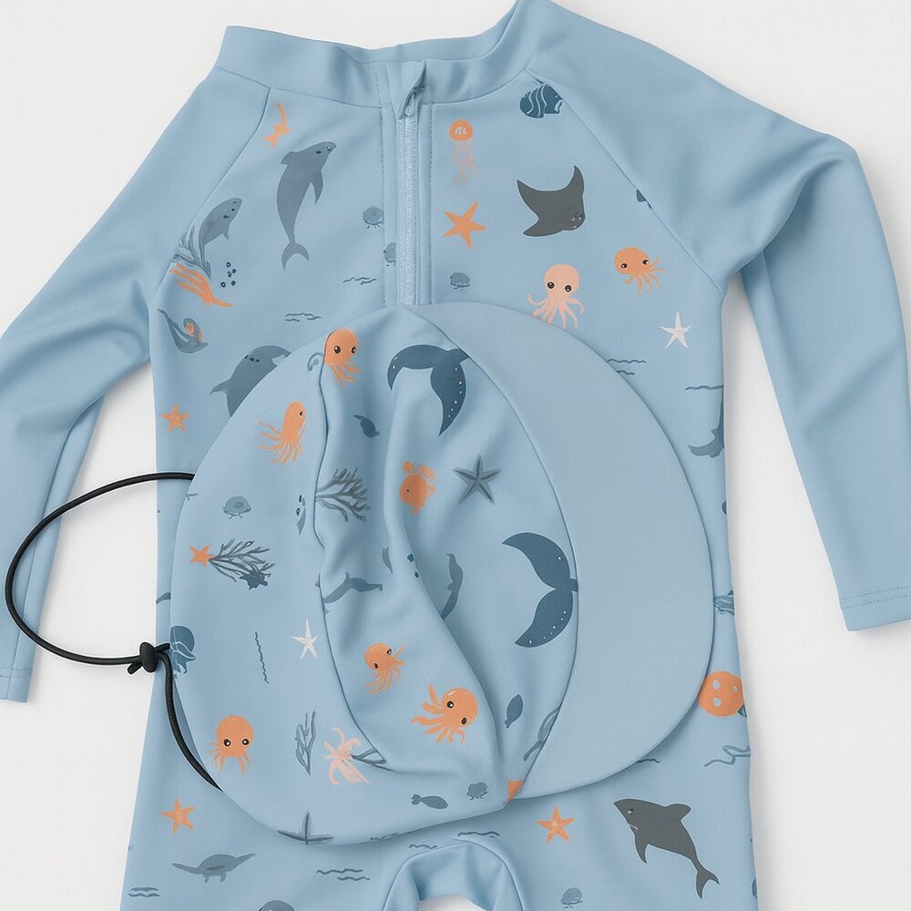 Kids Sea Life Print Swim Set 6/12 Months – New, Make Offer NWOT